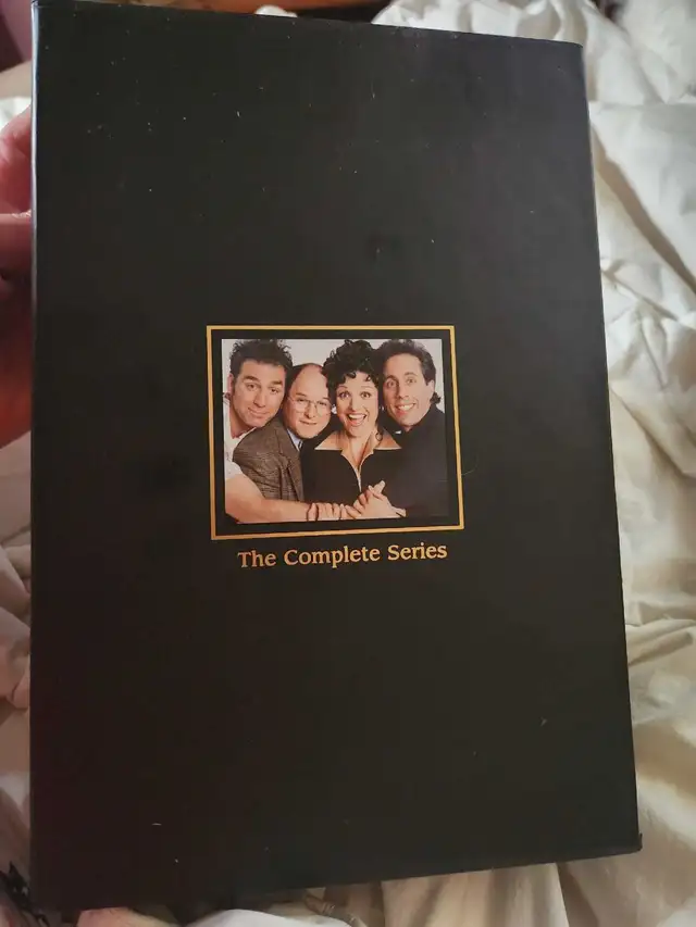 SEINFELD DVD SET COMPLETE SERIES WITH COFFEE TABLE BOOK