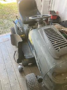 lawn tractor