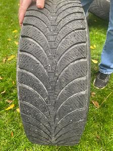 17' Goodyear Winter Tires on Rims, Off a Hyundai - Photo 4