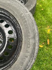 17' Goodyear Winter Tires on Rims, Off a Hyundai - Photo 7