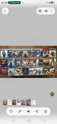 LOTS DE JEUX PLAYSTATION 3