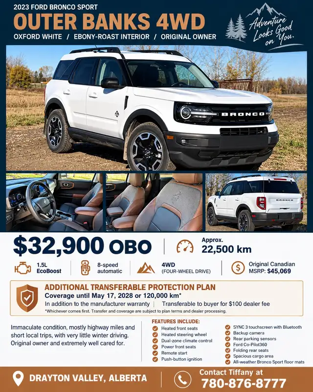 2023 Ford Bronco Sport Outer Banks
