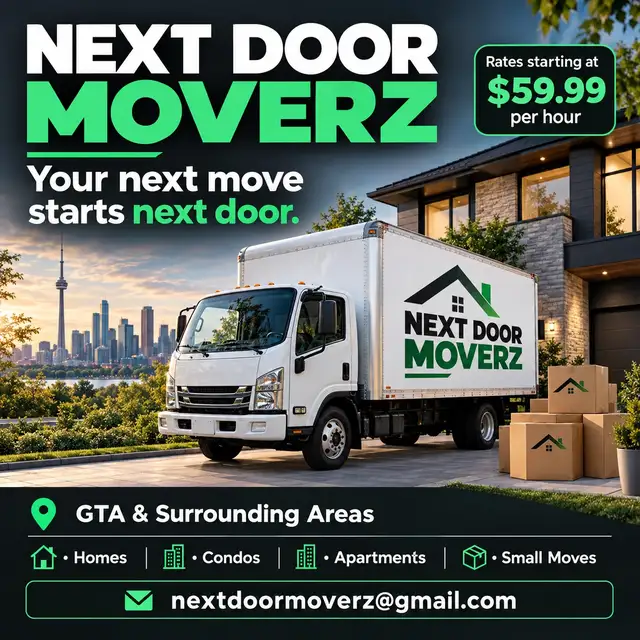 NEXT DOOR MOVERZ | RESIDENTIAL & COMMERCIAL