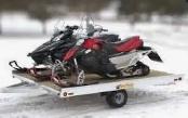 Snowmobile trailer for rent
