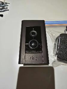 Ring doorbell elite with poe injector 1080p HD video