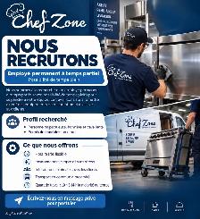 commis d’entrepot/livreur d’equipement de restauration