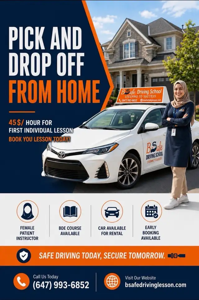 Female Driving instructor