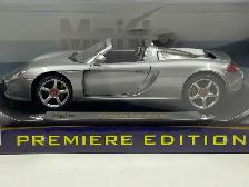 Maisto Premiere Edition Porsche Carrera GT Silver  1:18 NIB - Photo 2