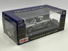 Maisto Premiere Edition Porsche Carrera GT Silver  1:18 NIB - Photo 3