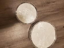 MIKASA CHINA PLATE SET,8 SMALL & 8 LARGE,LIKE NEW,MIKSOL,BONE - Photo 4