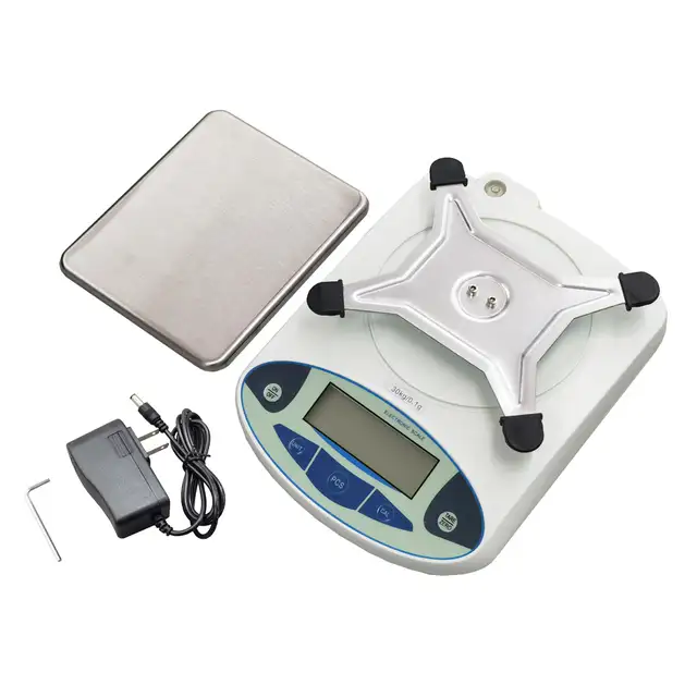 Used Lab Scale 30kgx0.1g  Electronic Analytical Balance 056438