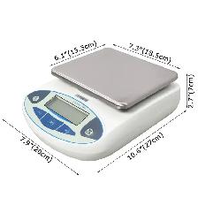 Used Lab Scale 30kgx0.1g  Electronic Analytical Balance 056438 - Photo 2