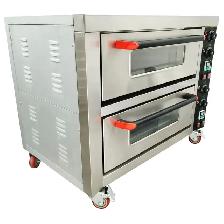 220V Commercial Movable Double-decker Pizza Baking Oven 056764 - Photo 3