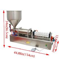 110V 1000-5000ml One Head Pneumatic Paste Liquid Filler 160408 - Photo 2