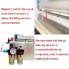 110V 1000-5000ml One Head Pneumatic Paste Liquid Filler 160408 - Photo 7