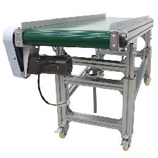 Motorized Inclined Green PVC Side Wall Belt Conveyor 230564 - Photo 5