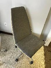 Clamshell High Back Armless Chair – Comfortable & Sleek | $150 - Photo 2