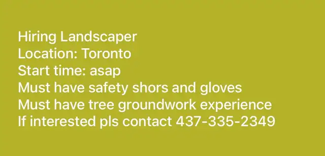 Landscaper