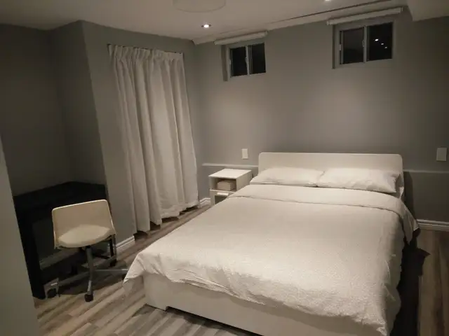 1 bed furnished Basement downtown