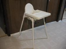 IKEA High Chair with Tray, Like New - Photo 2