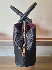 Aldo Legoiri Black and Gold Purse / Bag - Photo 5