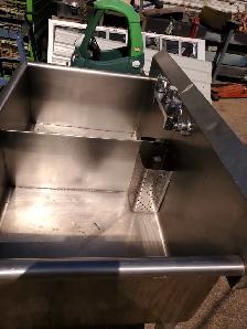 DOUBLE HEAVY DUTY OLD SCHOOL STAINLESS STEEL SINK - Photo 2