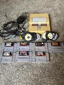 Super Nintendo and Pokemon Gameboy Games