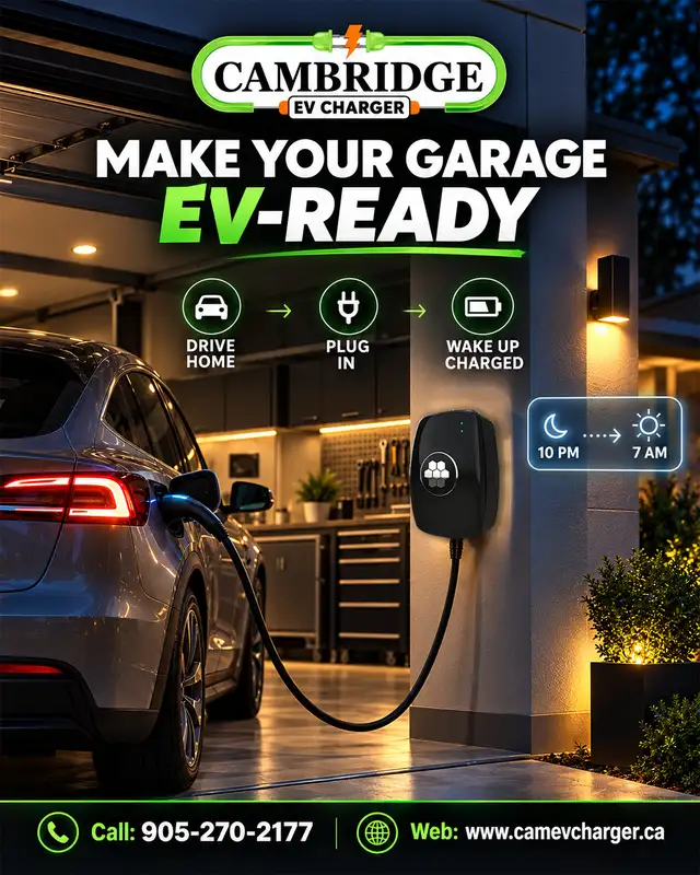 Upgrade Your Garage with an EV Charger