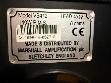 Marshall 4x12 cabinet - Photo 3