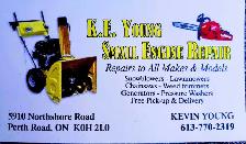 K.E. Young Small Engine Tune-up & Repair