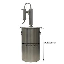 Stainless Steel Water Distiller Brew Kettle Maker Tank 170213 - Photo 10