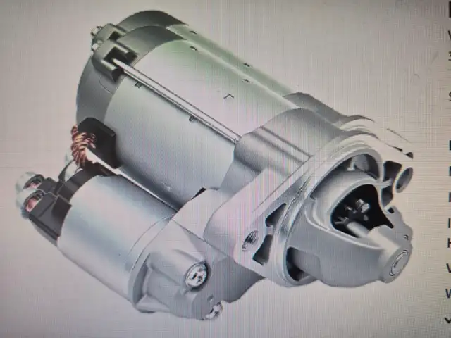 Yaris 2007 Starter rebuilt with new brushes