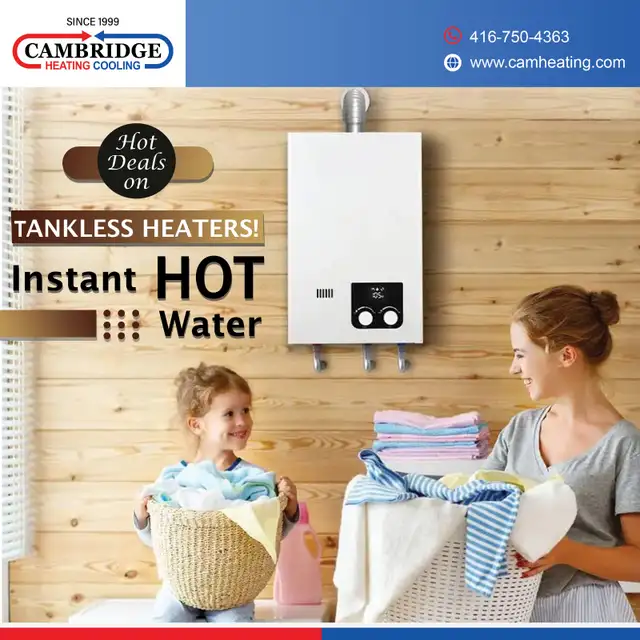 Tankless Water Heater Replacement Sale