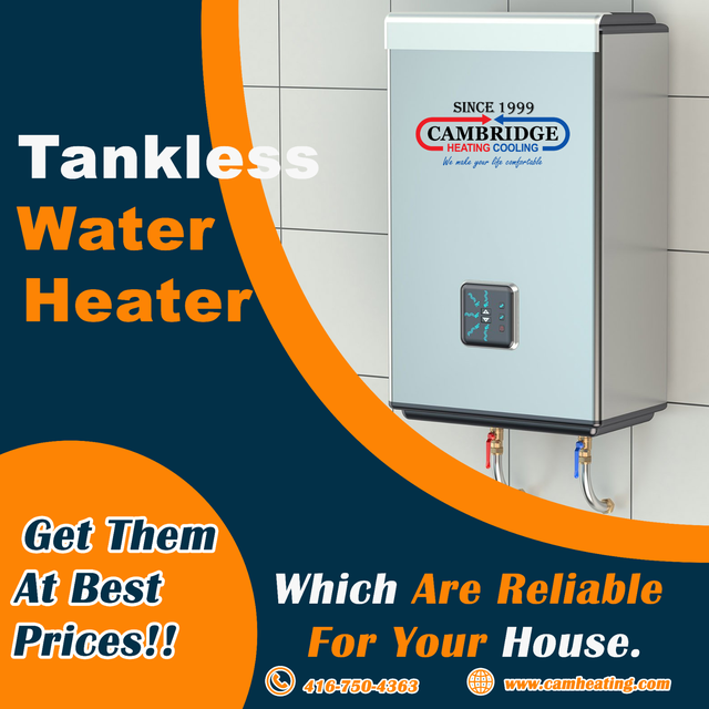Special Sale on Tankless Water Heaters