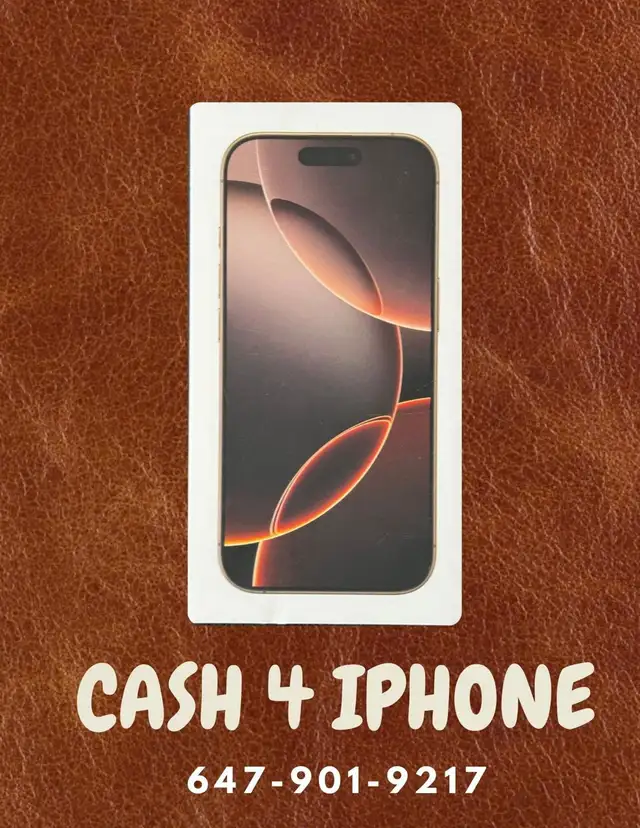 iphone 16/16 PRO/16 PRO MAX new 512gb WE BUY CASH