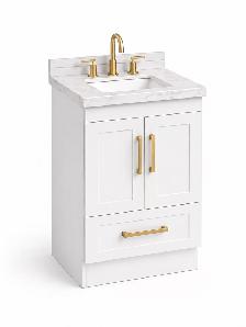 26' SOLID WOOD BATHROOM VANITY — $449TOP INCLUDED - Photo 2