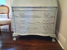 Antique Secretary Cabinet - Photo 2
