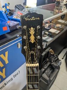 Ventura v-23 Dove Acoustic Guitar (#19608) - Photo 4