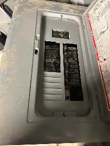 Square D panel box and breakers