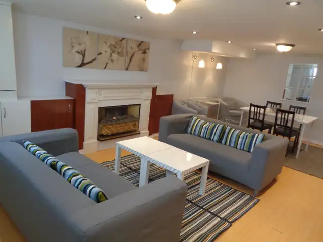 Fully furnished 1.5 bedroom basement for rent Etobicoke