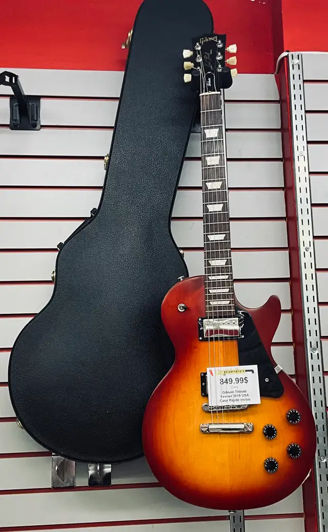 titre électrique GIBSON les Paul tribute