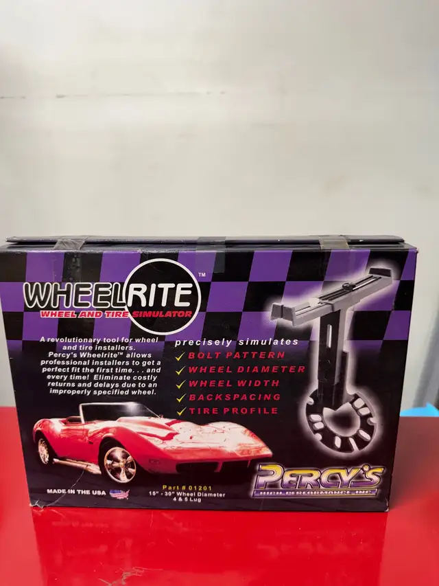 WheelRite wheel and tire simulator