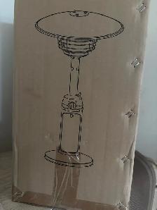 New tabletop patio heater