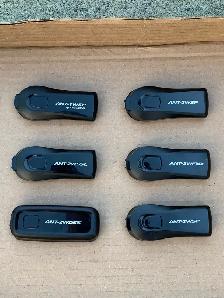 CompuStar antennas ($50 each).  I do not program.