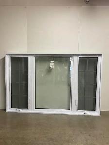 11079BP Fenêtre Battant PVC Blanc 3 sect 2 ouvr 82 1/2 x 53 - Photo 2