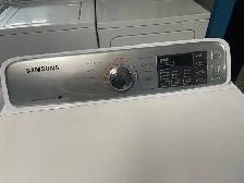 Laveuse sécheuse top load blanche grande capacité Samsung - Photo 4