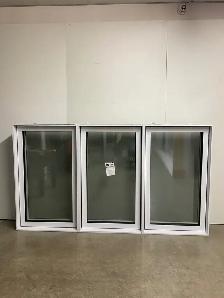 11078BH Fenêtre Battant HYBRIDE  3 sect 3 ouvr 84 1/2 x 47 3/4