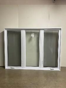 11075BP Fenêtre Battant PVC Blanc 3 sect 2 ouvr 79 1/2 x 59 1/2 - Photo 2