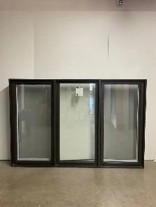 11073BH Fenêtre Battant HYBRIDE Brun Com 78 3/4 x 52 1/4