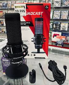 micro pour streaming HyperX QuadCast